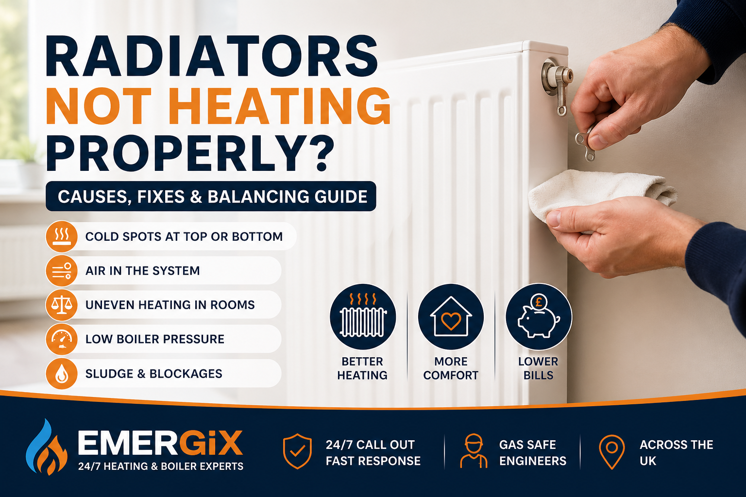Radiators Not Heating Up? How to Balance Your Heating System