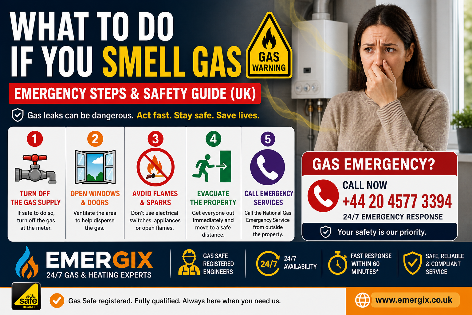 What to Do If You Smell Gas – Emergency Safety Guide